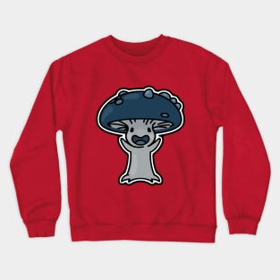 Happy Mushroom Warrior Crewneck Sweatshirt